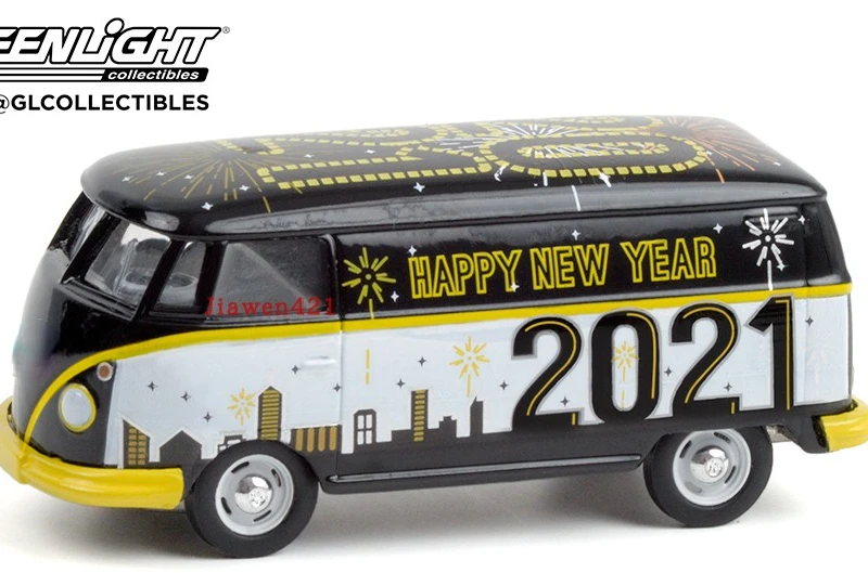 NEW GreenLight 1:64 2021 Happy New Year Volks wagen Type 2 Collect die casting alloy trolley model
NEW GreenLight 1:64 2021 Happy New Year Volks wagen Type 2 Collect die casting alloy trolley model