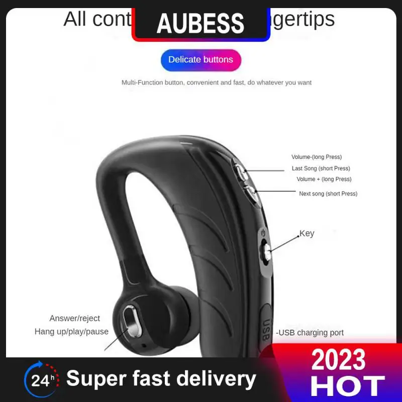 Standby Duration 365 Days Sports Headset Waterproof 270 ° Rotation Earphone Active Noise Reduction Ultra Clear Call
Standby Duration 365 Days Sports Headset Waterproof 270 ° Rotation Earphone Active Noise Reduction Ultra Clear Call