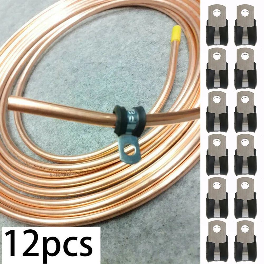 12 Pcs Brake Pipe Clips Rubber Lined P Clip 5/16\\\\\\\" (5mm) Lines Brake Tube Fastener Clamp Interior Equippments Accessories
12 Pcs Brake Pipe Clips Rubber Lined P Clip 5/16\\\\\\\" (5mm) Lines Brake Tube Fastener Clamp Interior Equippments Accessories