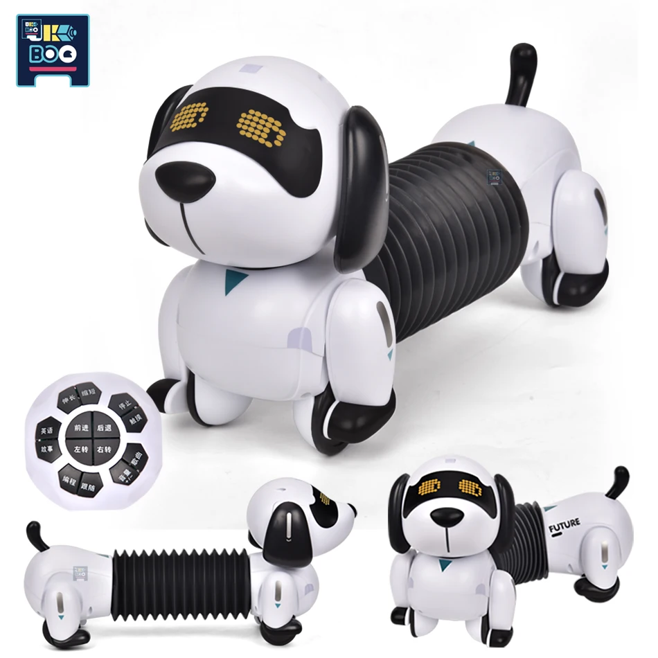 Интерактивная радиоуправляемая собака-робот UKBOO с дистанционным управлением
