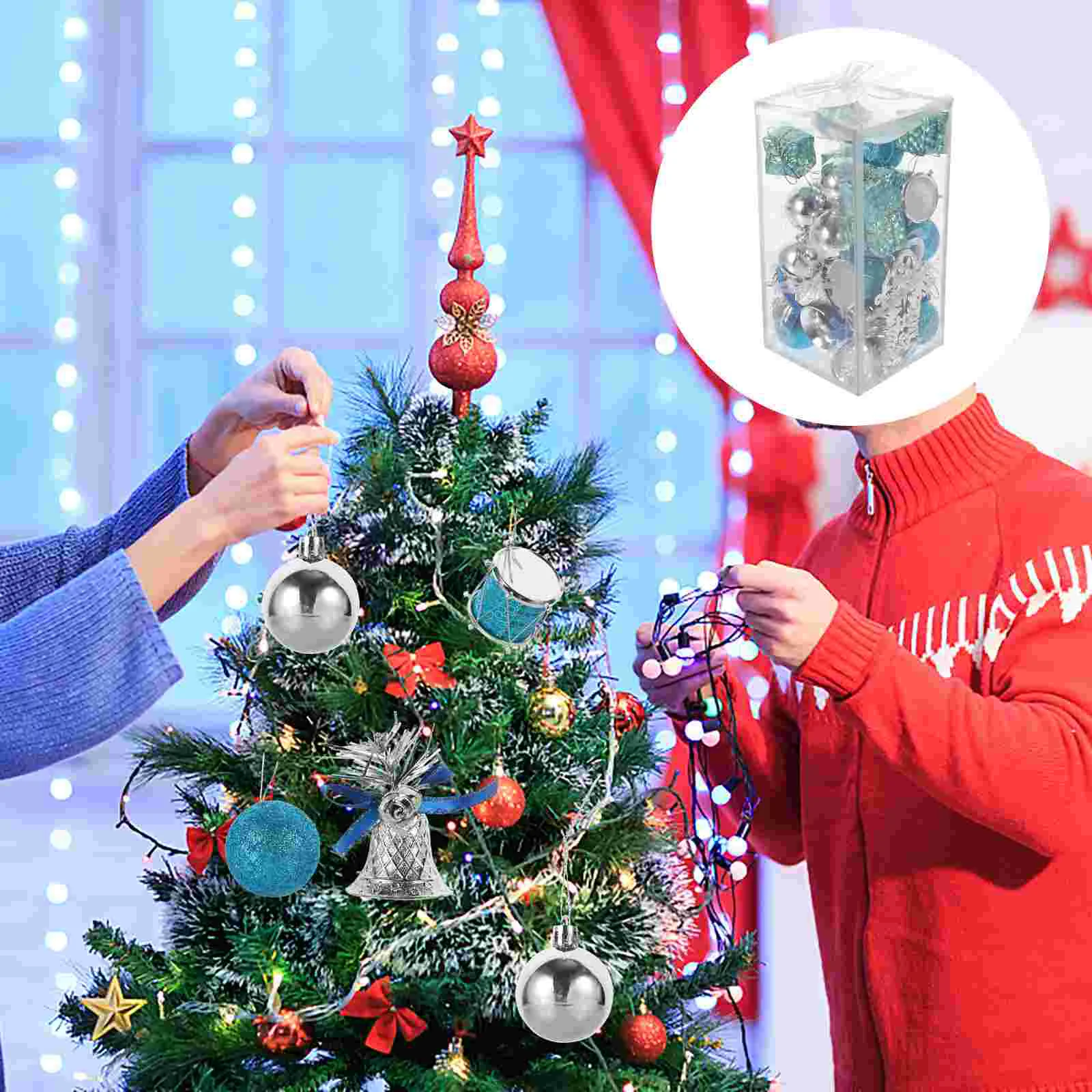 2 Sets Christmas Decorations Xmas Tree Ornaments Pendants Hanging Mini Party Plastic
2 Sets Christmas Decorations Xmas Tree Ornaments Pendants Hanging Mini Party Plastic
