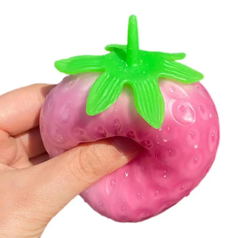 New Strawberry Color Change Simulation Fruit Decompression Key Chain Jewelry Cartoon Slow Rebound Decompression Pendant
New Strawberry Color Change Simulation Fruit Decompression Key Chain Jewelry Cartoon Slow Rebound Decompression Pendant
