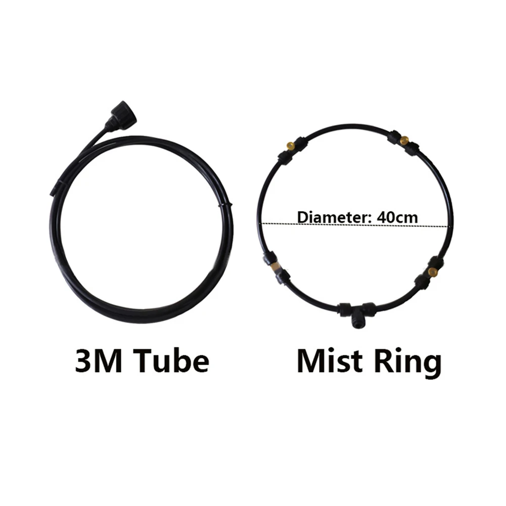 Легкая установка, комплект вентилятора для тумана, из полиэтилена, противокоррозийный, для теплицы, эргономичные сопла, летнее орошение сад...
Легкая установка, комплект вентилятора для тумана, из полиэтилена, противокоррозийный, для теплицы, эргономичные сопла, летнее орошение сад...