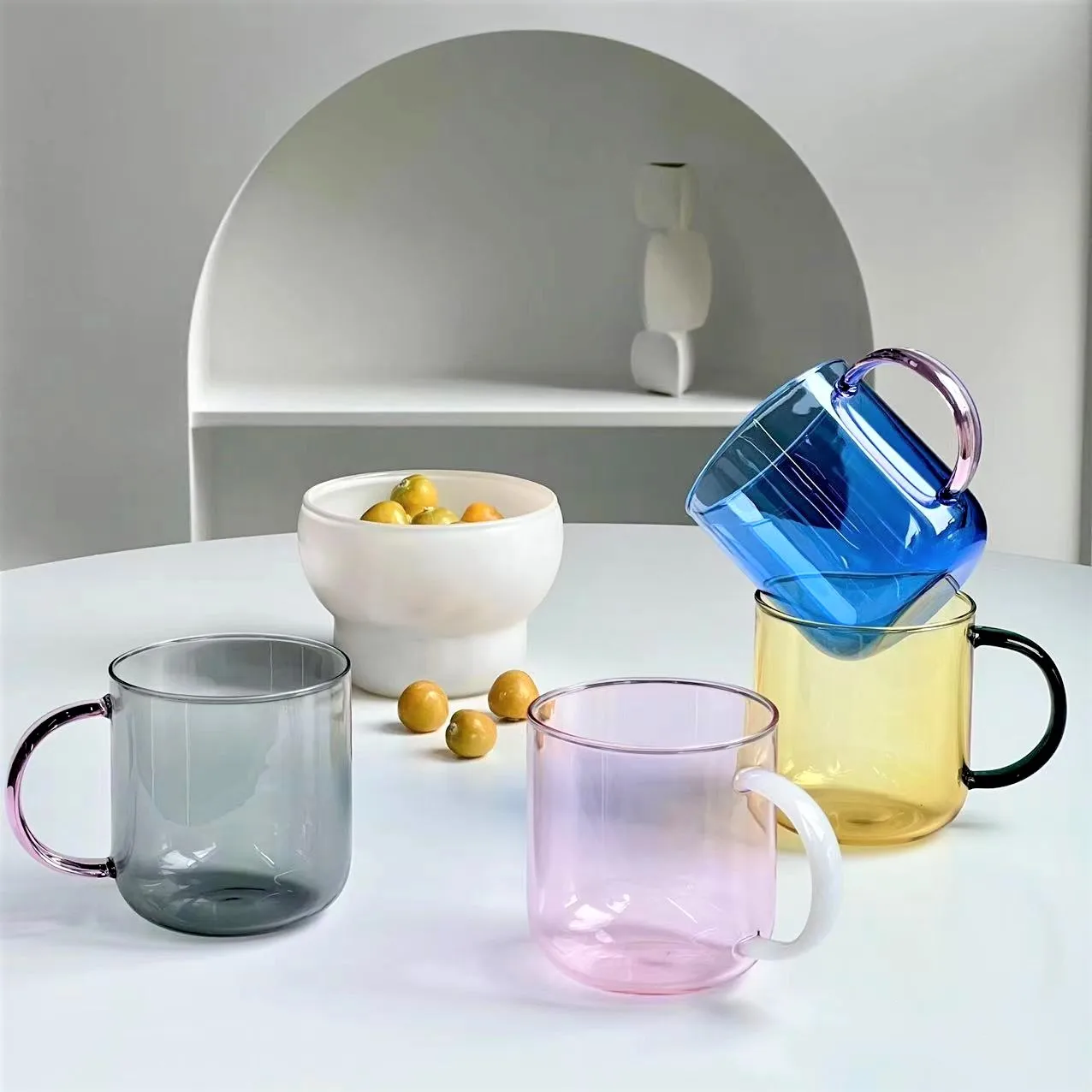 Borosilicate Mug Glass Mug Heat-resistant Glass Cup Drinkware Tea Juice Milk Cup Coffee Mug Home Water Glasses Glass Coffee Cup
Borosilicate Mug Glass Mug Heat-resistant Glass Cup Drinkware Tea Juice Milk Cup Coffee Mug Home Water Glasses Glass Coffee Cup