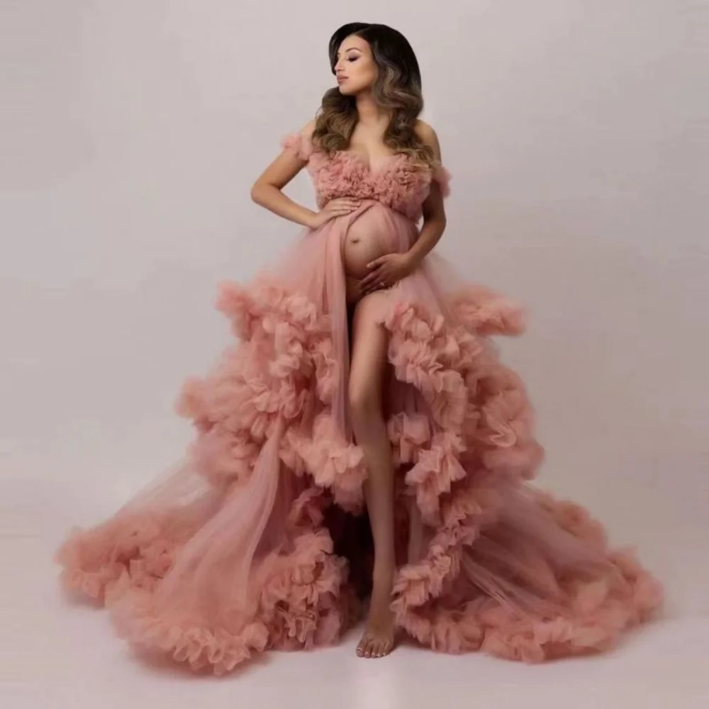 Sexy Pregnant Women Photography Props Dresses Pink Premama V Neck Evening Party Baby Shower Dress Maternity Photo Shoot Clothing
Sexy Pregnant Women Photography Props Dresses Pink Premama V Neck Evening Party Baby Shower Dress Maternity Photo Shoot Clothing