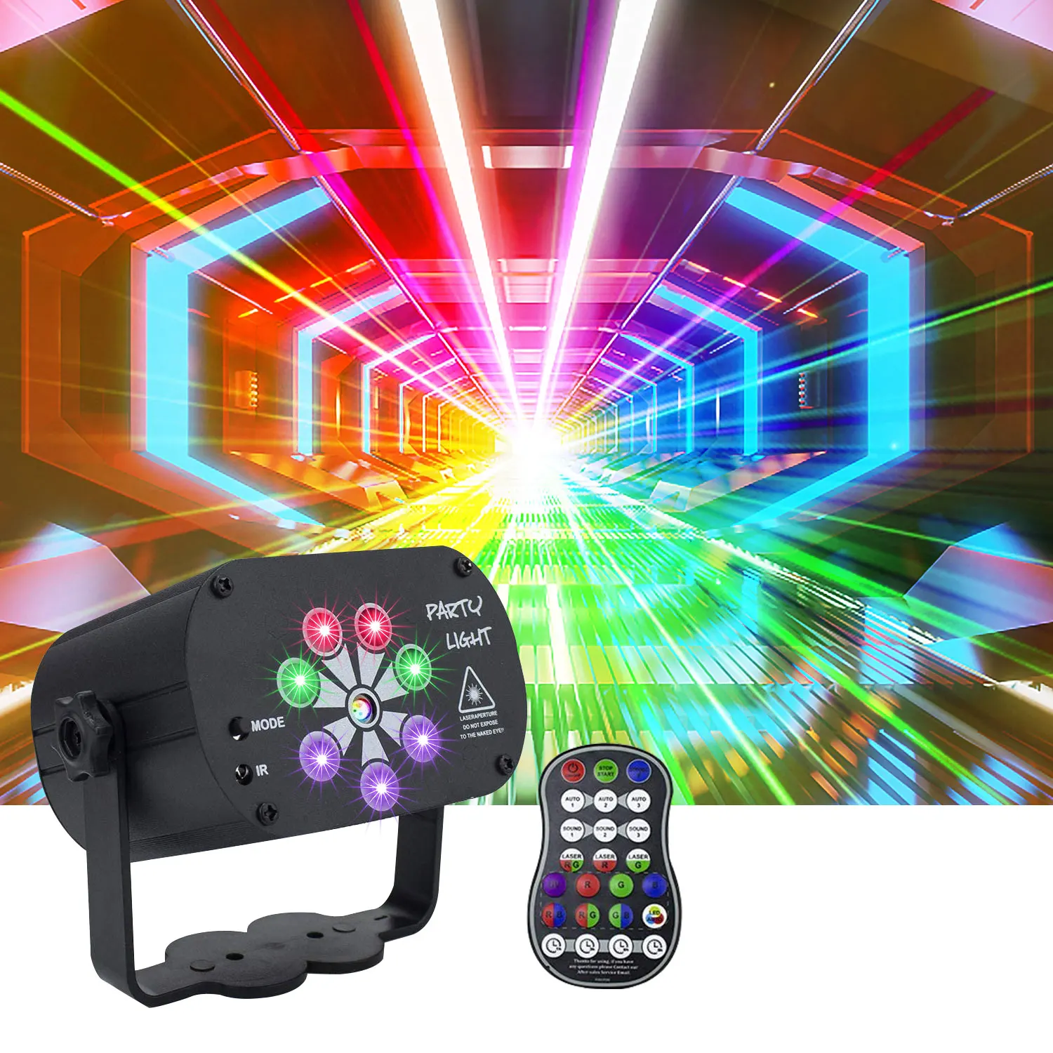 Eloovve DJ Laser Party Lights, 8 Eyes Sound Activated Disco Projector with 120 Pattern UV Effect for Nightclub Wedding Live Show
Eloovve DJ Laser Party Lights, 8 Eyes Sound Activated Disco Projector with 120 Pattern UV Effect for Nightclub Wedding Live Show