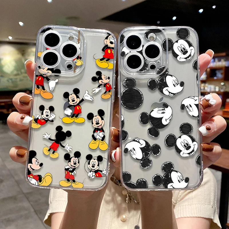 BFF Couple Mickey Minnie Phone Case For IPhone 14 13 12 11 Pro Max Mini Transparent Anger Eyes Cover
BFF Couple Mickey Minnie Phone Case For IPhone 14 13 12 11 Pro Max Mini Transparent Anger Eyes Cover
