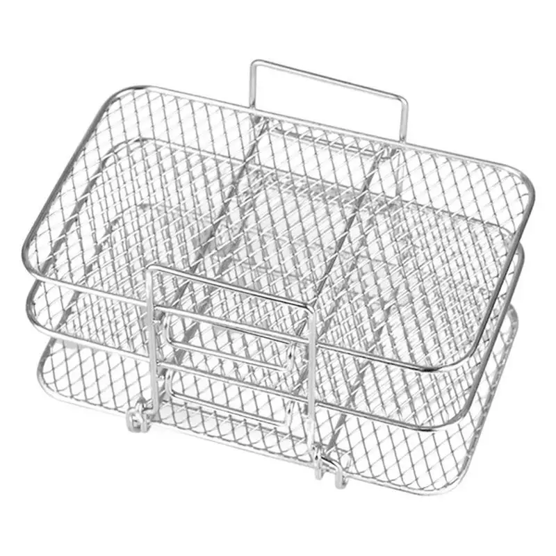 3 Tier Air Fryer Rack Food Grill Multi-layer Dehydrator Rack Air Fryer Accessories Rack Stainless Steel Fine Mesh Vegetable
3 Tier Air Fryer Rack Food Grill Multi-layer Dehydrator Rack Air Fryer Accessories Rack Stainless Steel Fine Mesh Vegetable