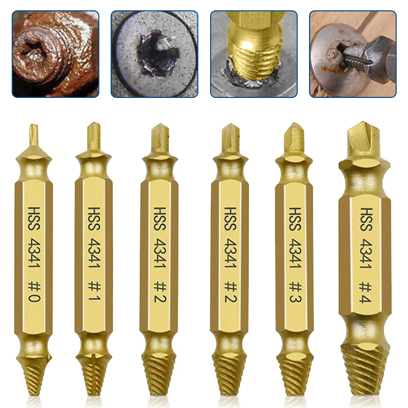 Набор для извлечения поврежденных болтов
Набор для извлечения поврежденных болтов