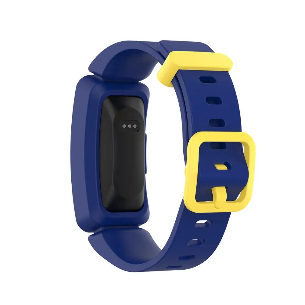 Сменный мягкий силиконовый ремешок для Fitbit ace 2 Детские умные часы Классический