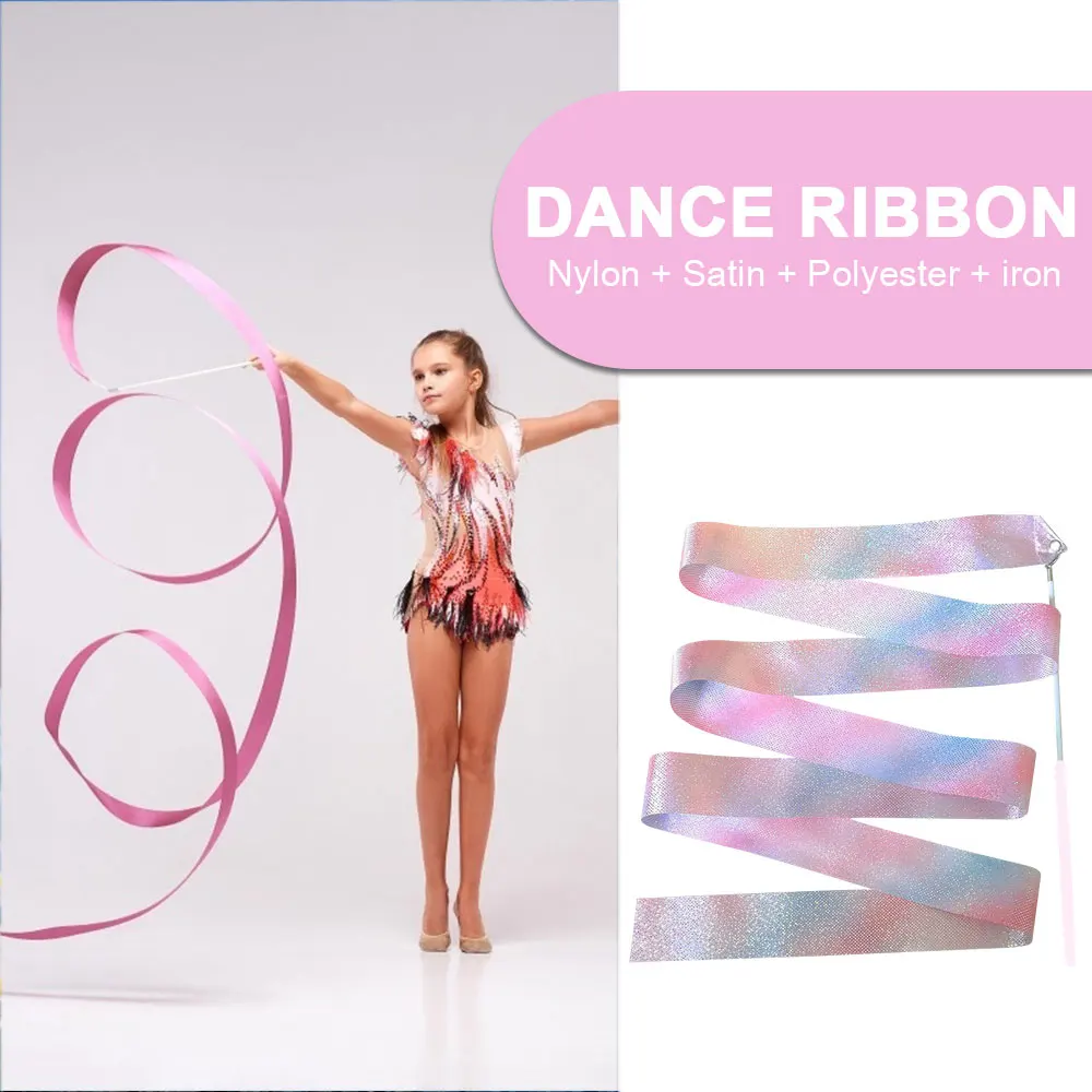 Colorful Rhythmic Equipment Gymnastics Training Ribbon Rainbow Colored Gymnastics Ribbons Gym Dance Ribbons Ribbon Kids
Colorful Rhythmic Equipment Gymnastics Training Ribbon Rainbow Colored Gymnastics Ribbons Gym Dance Ribbons Ribbon Kids