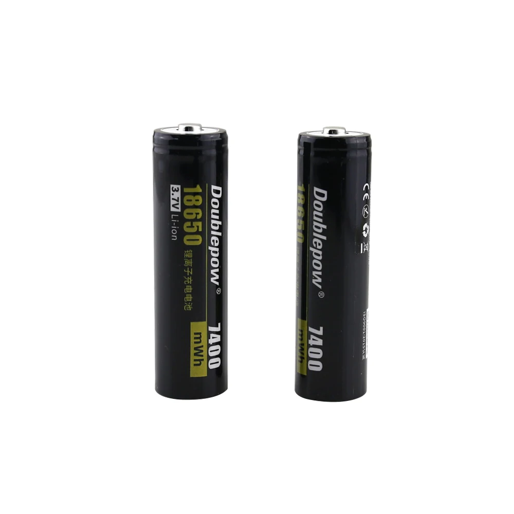 Doublepow 18650 2PCS 3.7V 7400mWh Lithium Battery TX12 TX16S Zorro T-PRO Remote Control Transmitter Battery Lipo Battery
Doublepow 18650 2PCS 3.7V 7400mWh Lithium Battery TX12 TX16S Zorro T-PRO Remote Control Transmitter Battery Lipo Battery
