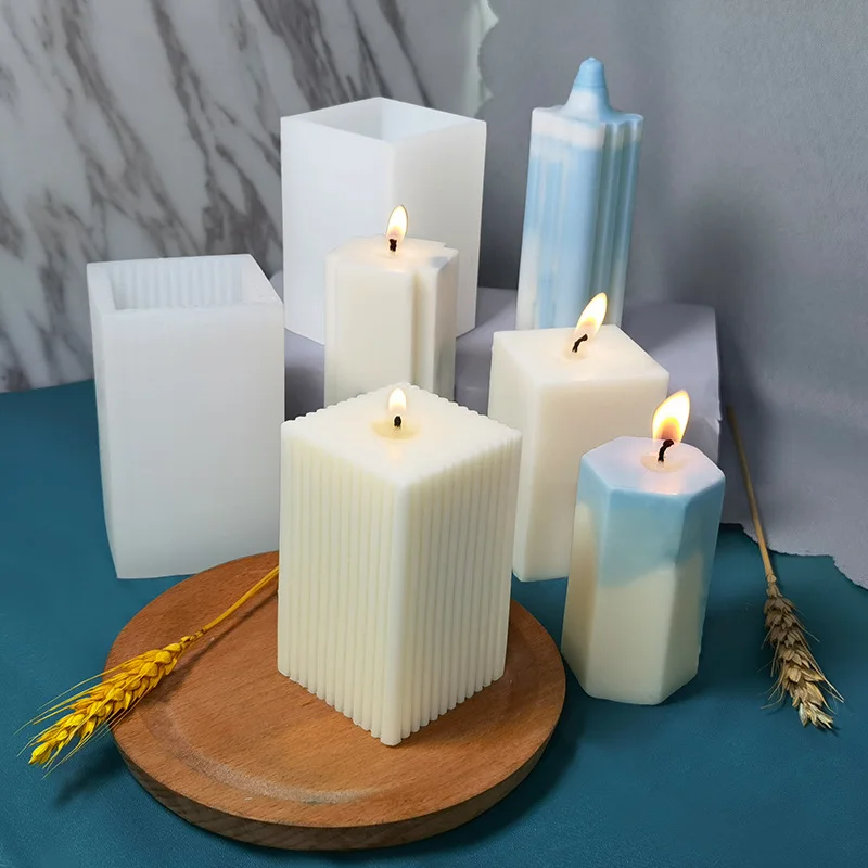 Geometry Cube Cylinder Cuboid Thin Strip Soy Wax Scented Candle Mold Home Indoor Decor 3D Silicone Mould
Geometry Cube Cylinder Cuboid Thin Strip Soy Wax Scented Candle Mold Home Indoor Decor 3D Silicone Mould