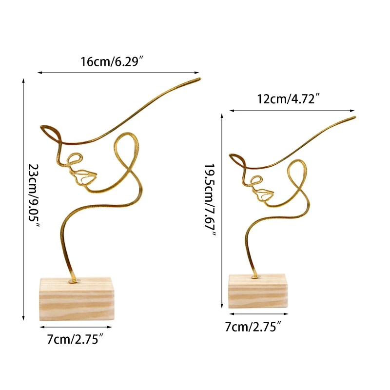 Abstract Figure Decor Coffee Table Decoration Wooden Base Bookshelf Ornaments Modern Home Living Room Gift
Abstract Figure Decor Coffee Table Decoration Wooden Base Bookshelf Ornaments Modern Home Living Room Gift