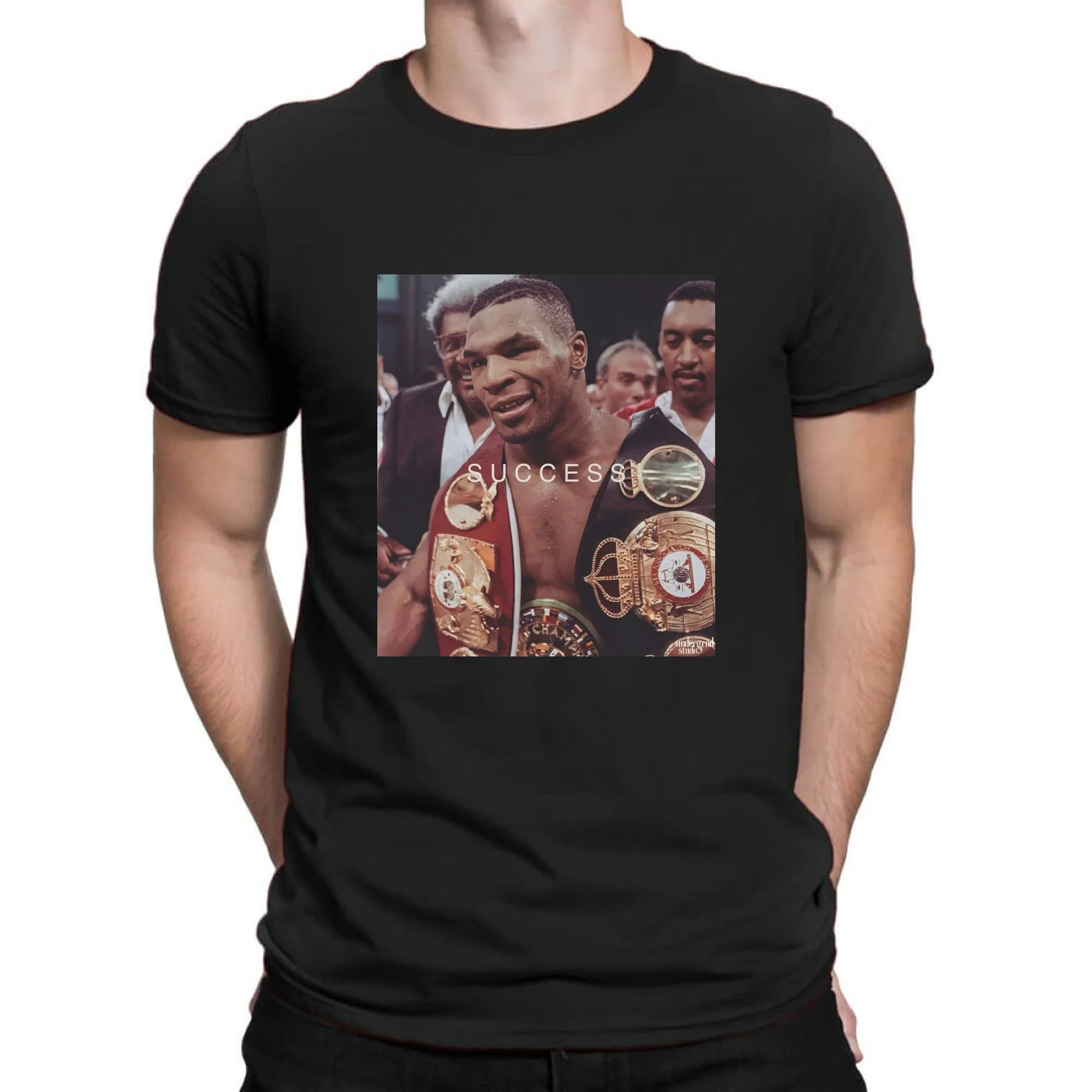 2023 Hot Sale Summer 100% Cotton Iron Mike Tyson Success Boxer Star Black T Shirt Men Short Sleeves Hip Hop Streetwear T-shirt
2023 Hot Sale Summer 100% Cotton Iron Mike Tyson Success Boxer Star Black T Shirt Men Short Sleeves Hip Hop Streetwear T-shirt