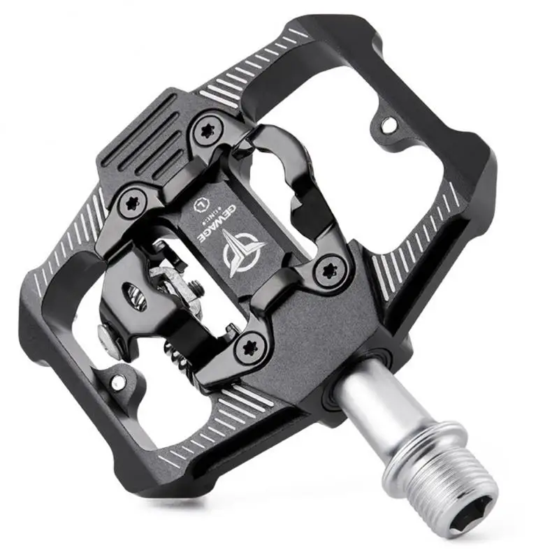 New Mountain Bike Pedals Dual-use SPD Self-locking Turn Flat Pedal Ultralight Aluminum Alloy seal 3 Bearing Mtb Bicycle Pedal
New Mountain Bike Pedals Dual-use SPD Self-locking Turn Flat Pedal Ultralight Aluminum Alloy seal 3 Bearing Mtb Bicycle Pedal