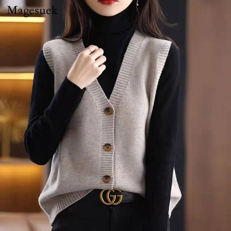 2022 Vintage Cardigan Women Autumn Winter Sweater Vest Clothes Women New Fashion V Neck Sweater Pull Femme Buttons Tops 22865
2022 Vintage Cardigan Women Autumn Winter Sweater Vest Clothes Women New Fashion V Neck Sweater Pull Femme Buttons Tops 22865