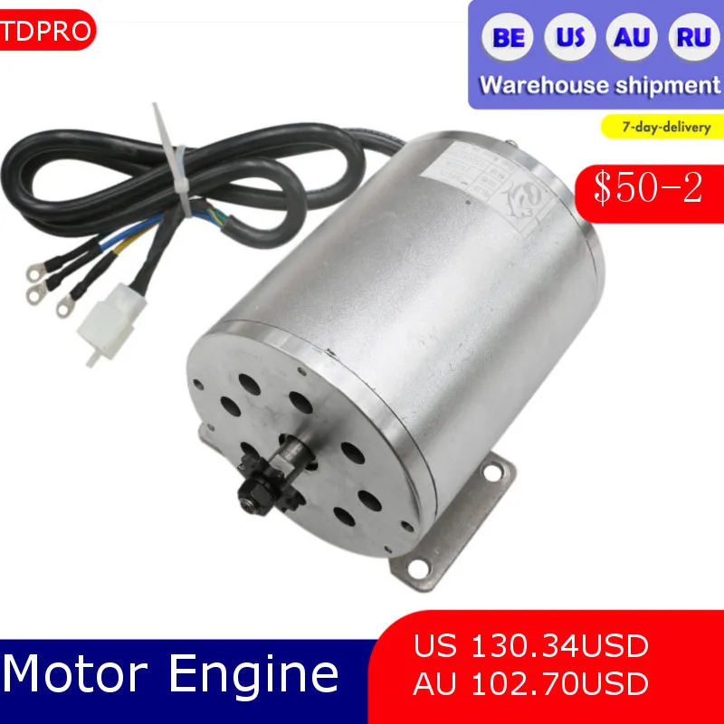 TDPRO 48V 1800W Brushless Electric Start Motor For Go Kart Scooter Buggy T8F 9T Pit bike ATV Quad Pocket Bike
TDPRO 48V 1800W Brushless Electric Start Motor For Go Kart Scooter Buggy T8F 9T Pit bike ATV Quad Pocket Bike