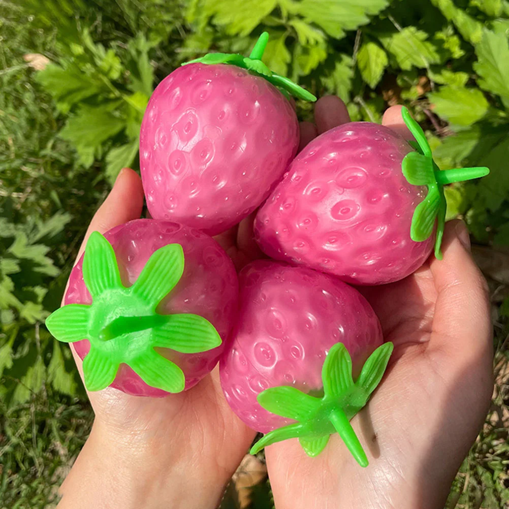 2 Pcs Toy Strawberry Stress Balls Fruit Toys Friends Fidgets Classroom Sensory Tpr Squeeze Stretchy Shaped Office
2 Pcs Toy Strawberry Stress Balls Fruit Toys Friends Fidgets Classroom Sensory Tpr Squeeze Stretchy Shaped Office
