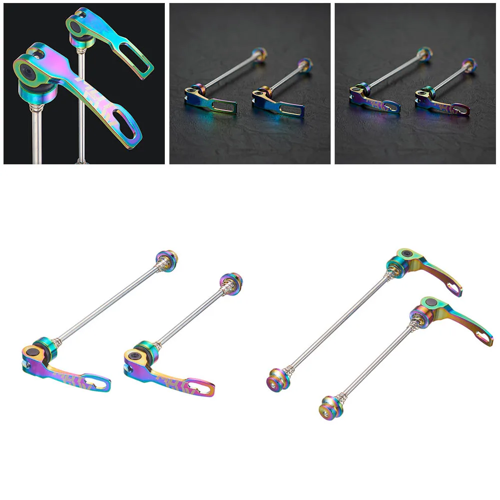 2pcs Bicycle Cycling Wheel Hub Quick Release Lever Skewers Set 100/135mm MTB Road Mountain Bike Wheel Hub Bearings Parts
2pcs Bicycle Cycling Wheel Hub Quick Release Lever Skewers Set 100/135mm MTB Road Mountain Bike Wheel Hub Bearings Parts
