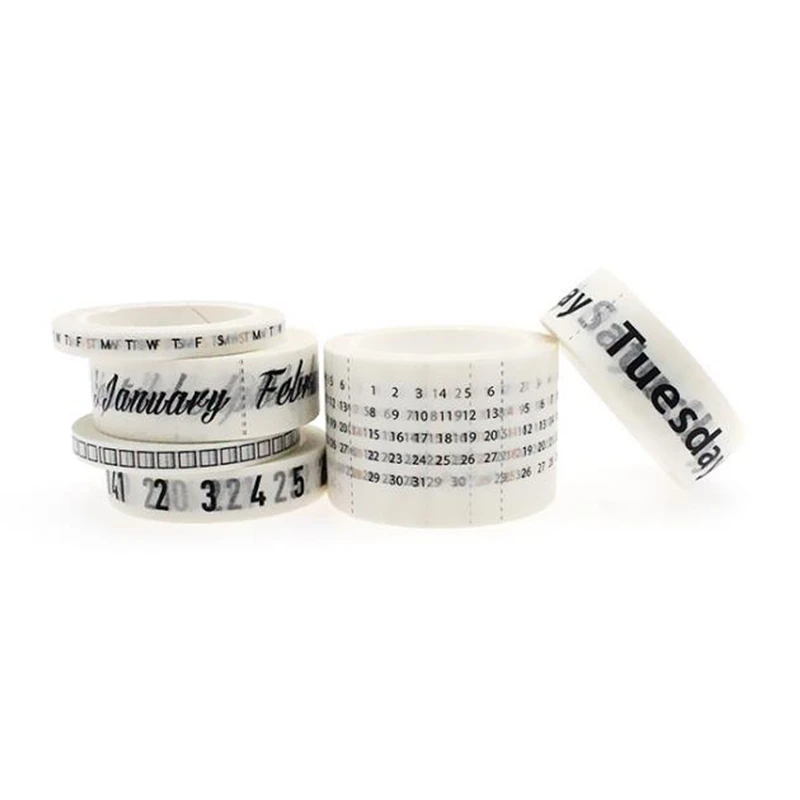 6 Rolls Washi Tape Set Calendar Day Week Month Number Journal Scrapbook Tape Decorative Masking Tape For Crafts Planner
6 Rolls Washi Tape Set Calendar Day Week Month Number Journal Scrapbook Tape Decorative Masking Tape For Crafts Planner