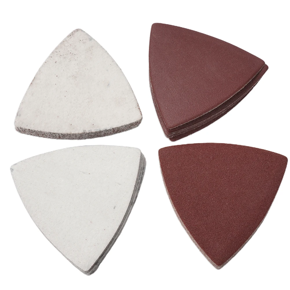 40pcs 80mm Hook And Loop Triangle Sandpaper Sanding Disc 60 120 180 240 Grit Fit 3-1/8 Inch Oscillating Multi Power Tool
40pcs 80mm Hook And Loop Triangle Sandpaper Sanding Disc 60 120 180 240 Grit Fit 3-1/8 Inch Oscillating Multi Power Tool