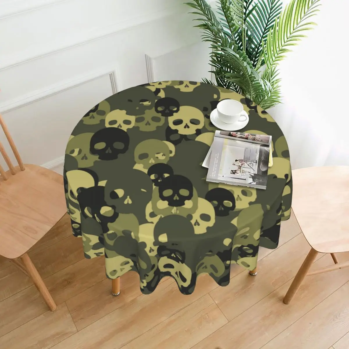 Круглая скатерть с зеленым черепом, камуфляжная Обложка, ткань для чайного столика
Круглая скатерть с зеленым черепом, камуфляжная Обложка, ткань для чайного столика