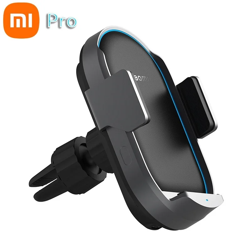 

New Original Xiaomi Wireless Car Charger Pro 50W Max WCJ05ZM Smart Cooling Premium Auto Clip Can Open 1-Time When Car-Stalled