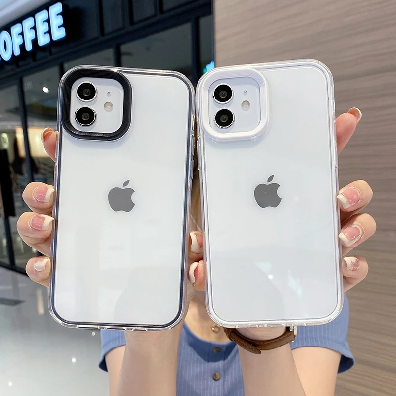 Case for iPhone 11 Cases 3 In 1 Shockproof Coque iPhone 13 Pro Max 12 Mini XR 7 8 Plus XS X 6 SE Transparent Candy Colors Bumper
Case for iPhone 11 Cases 3 In 1 Shockproof Coque iPhone 13 Pro Max 12 Mini XR 7 8 Plus XS X 6 SE Transparent Candy Colors Bumper