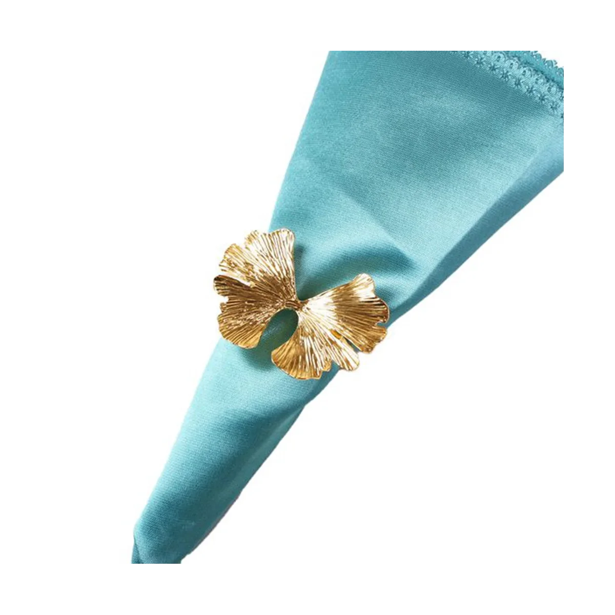 12 шт., кольцо для салфеток в виде листьев гинкго 
12 шт., кольцо для салфеток в виде листьев гинкго