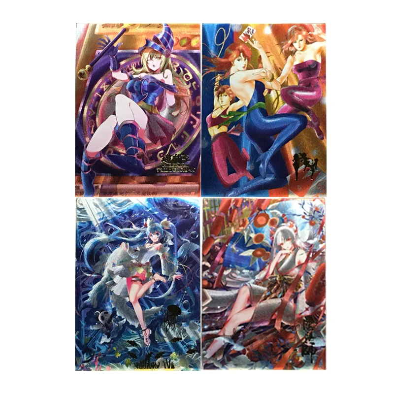 Анимационные персонажи ACG, рефракционная флэш-карта, черная волшебная девушка, Mai Shiranui, аниме классика, классика, строительная игрушка 
Анимационные персонажи ACG, рефракционная флэш-карта, черная волшебная девушка, Mai Shiranui, аниме классика, классика, строительная игрушка