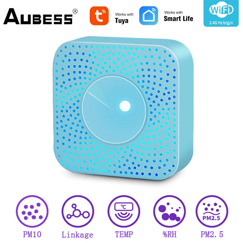 Датчик контроля качества воздуха Tuya Zigbee, умный детектор содержания углекислого газа и летучих соединений с сигнализацией, бытовой датчик т...
Датчик контроля качества воздуха Tuya Zigbee, умный детектор содержания углекислого газа и летучих соединений с сигнализацией, бытовой датчик т...