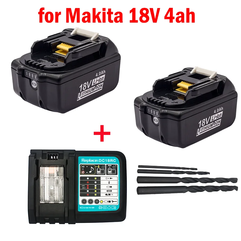 Latest Upgraded BL1860 Rechargeable Battery 18 V 5000mAh Lithium ion for Makita 18v Battery BL1840 BL1850 BL1830 BL1860B LXT 400
Latest Upgraded BL1860 Rechargeable Battery 18 V 5000mAh Lithium ion for Makita 18v Battery BL1840 BL1850 BL1830 BL1860B LXT 400