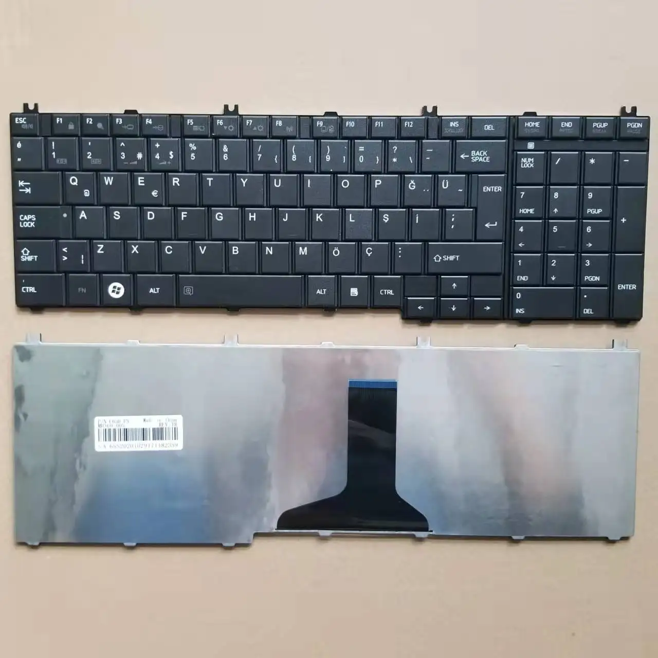 New For Toshiba Satellite C650 C660 C655 C675 L650 L660 L655 L675 C660d C650D Series Turkish TR Laptop Keyboard Black
New For Toshiba Satellite C650 C660 C655 C675 L650 L660 L655 L675 C660d C650D Series Turkish TR Laptop Keyboard Black