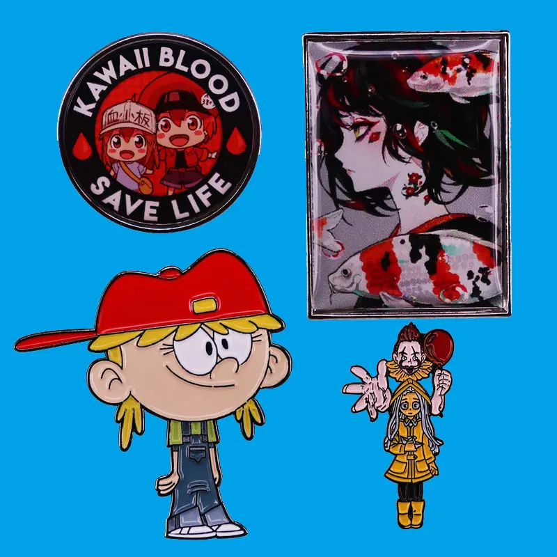 Classic Cartoon Lapel Pins for Backpack Brooches on Clothes Anime Enamel Pin Badges Decorative Jewelry Accessories Gift for Kids
Classic Cartoon Lapel Pins for Backpack Brooches on Clothes Anime Enamel Pin Badges Decorative Jewelry Accessories Gift for Kids