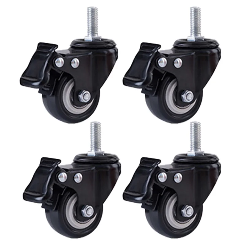 

Universal Wheel Swivel Casters Heavy Duty Casters Threaded Stem Casters Locking Industrial Casters Swivel Casters For Carts