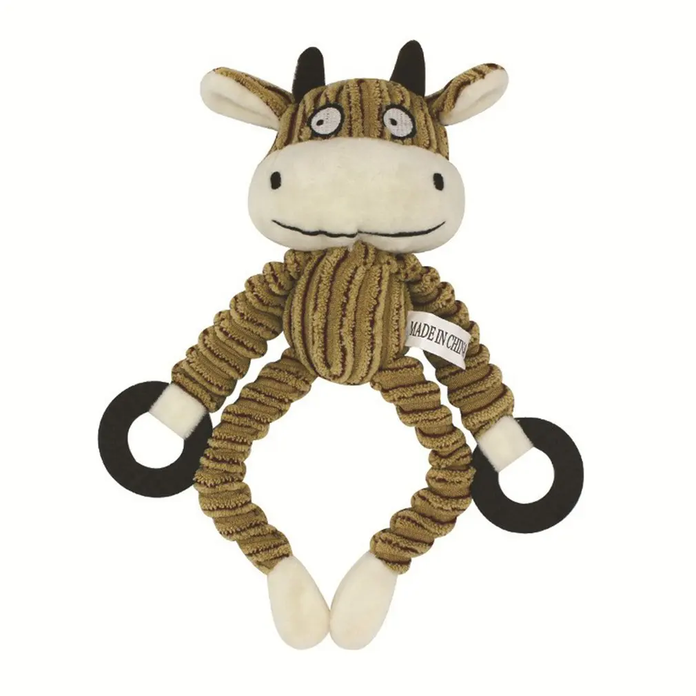 Pet Chewing Squeak Animals Corduroy Dog Toys Plush Bone Molar Dog Toys Pet Fun Interactive Training Dog Supplies Accessories
Pet Chewing Squeak Animals Corduroy Dog Toys Plush Bone Molar Dog Toys Pet Fun Interactive Training Dog Supplies Accessories