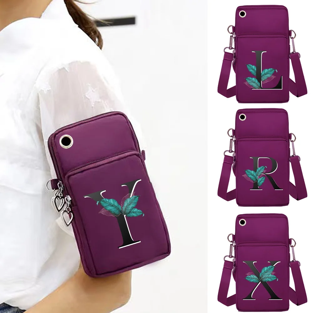 Sports Arm Packet Leaf Letter Print Crossbody Bag for Iphone14 Pro/Huawei/Xiaomi/oppo Cell Phone Storage Pouch Mobile Phone Bags
Sports Arm Packet Leaf Letter Print Crossbody Bag for Iphone14 Pro/Huawei/Xiaomi/oppo Cell Phone Storage Pouch Mobile Phone Bags