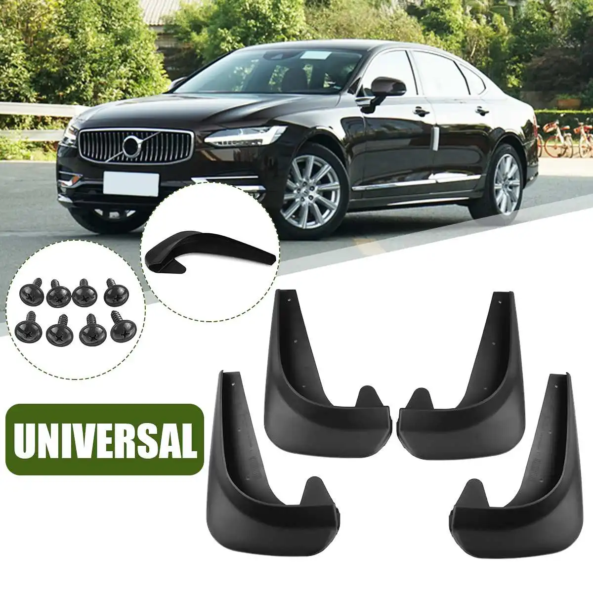 Universal Car Mud Flaps 4Pcs Front Rear Mudguards Mudflaps Splash Guards For Citroen C3 for BMW for KIA for HYUNDAI for PEUGEOT
Universal Car Mud Flaps 4Pcs Front Rear Mudguards Mudflaps Splash Guards For Citroen C3 for BMW for KIA for HYUNDAI for PEUGEOT