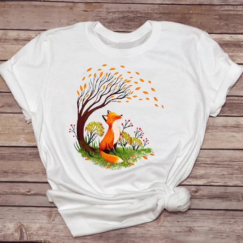 The Little Prince Women T-shirts Short Sleeve Cute Fox Animal Printing 90s Womens T Top Graphic Print Shirt Female Tee
The Little Prince Women T-shirts Short Sleeve Cute Fox Animal Printing 90s Womens T Top Graphic Print Shirt Female Tee