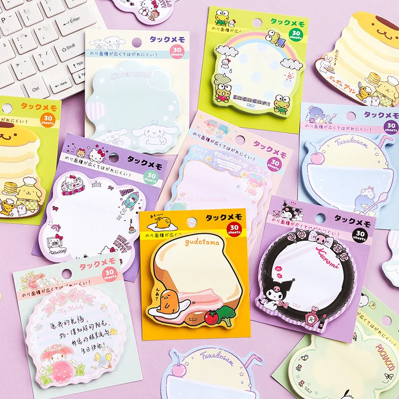 20/50pcs Cartoon Sanrio Family Character Styling Notebook Kuromi My Melody Message Notes Stickable Note Stationery Wholesale
20/50pcs Cartoon Sanrio Family Character Styling Notebook Kuromi My Melody Message Notes Stickable Note Stationery Wholesale