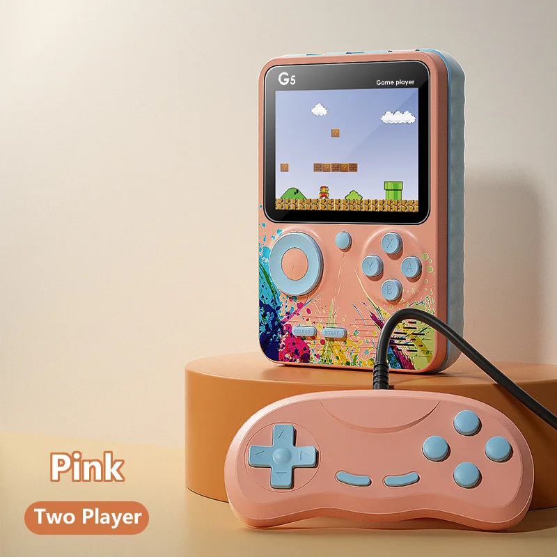 Portable Handheld Game Console Built-in 500 In 1 Classic Games Retro Video Game Machine Macaron Matching Double Gamepad CE
Portable Handheld Game Console Built-in 500 In 1 Classic Games Retro Video Game Machine Macaron Matching Double Gamepad CE