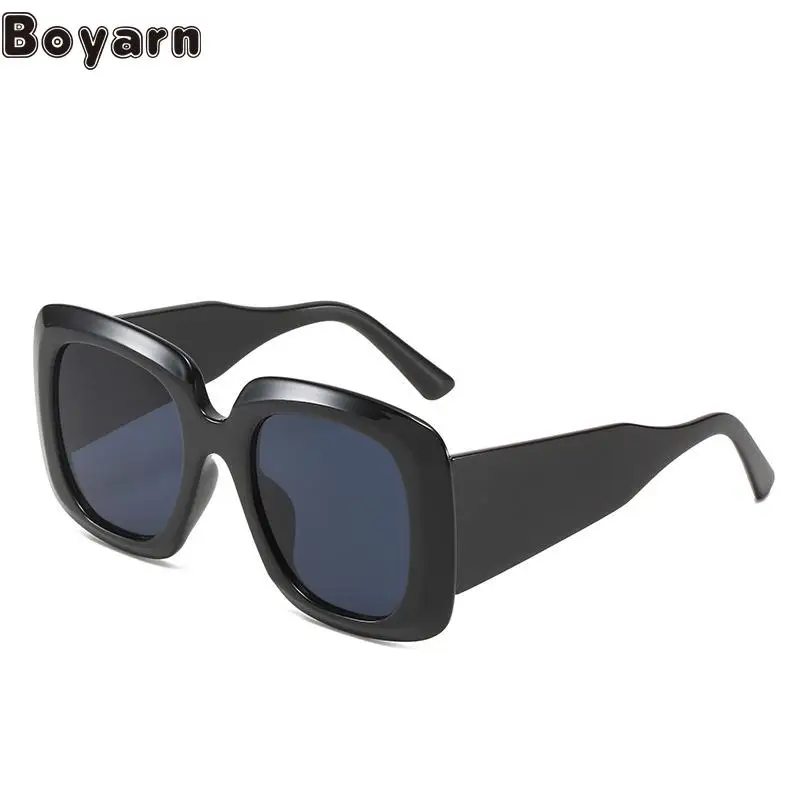 Boyarn New Box Sunglasses, Popular In Europe And America, The Same Generous Frame Sunglasses, Women's Fashion Street Photography
Boyarn New Box Sunglasses, Popular In Europe And America, The Same Generous Frame Sunglasses, Women's Fashion Street Photography