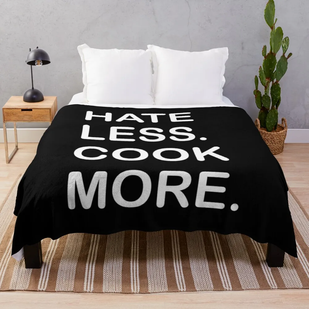 Hate Less Cook More Sherpa Blanket Warm Super Soft Flannel Office Nap Bedspread Sofa Bedding Plush Quilt Plaids
Hate Less Cook More Sherpa Blanket Warm Super Soft Flannel Office Nap Bedspread Sofa Bedding Plush Quilt Plaids