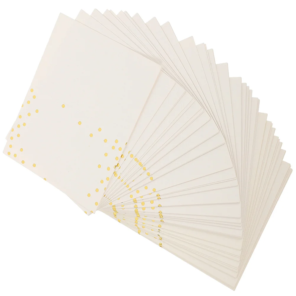 100pcs Place Cards Paper Table Cards Dot Printing Wedding Table Name Cards
100pcs Place Cards Paper Table Cards Dot Printing Wedding Table Name Cards
