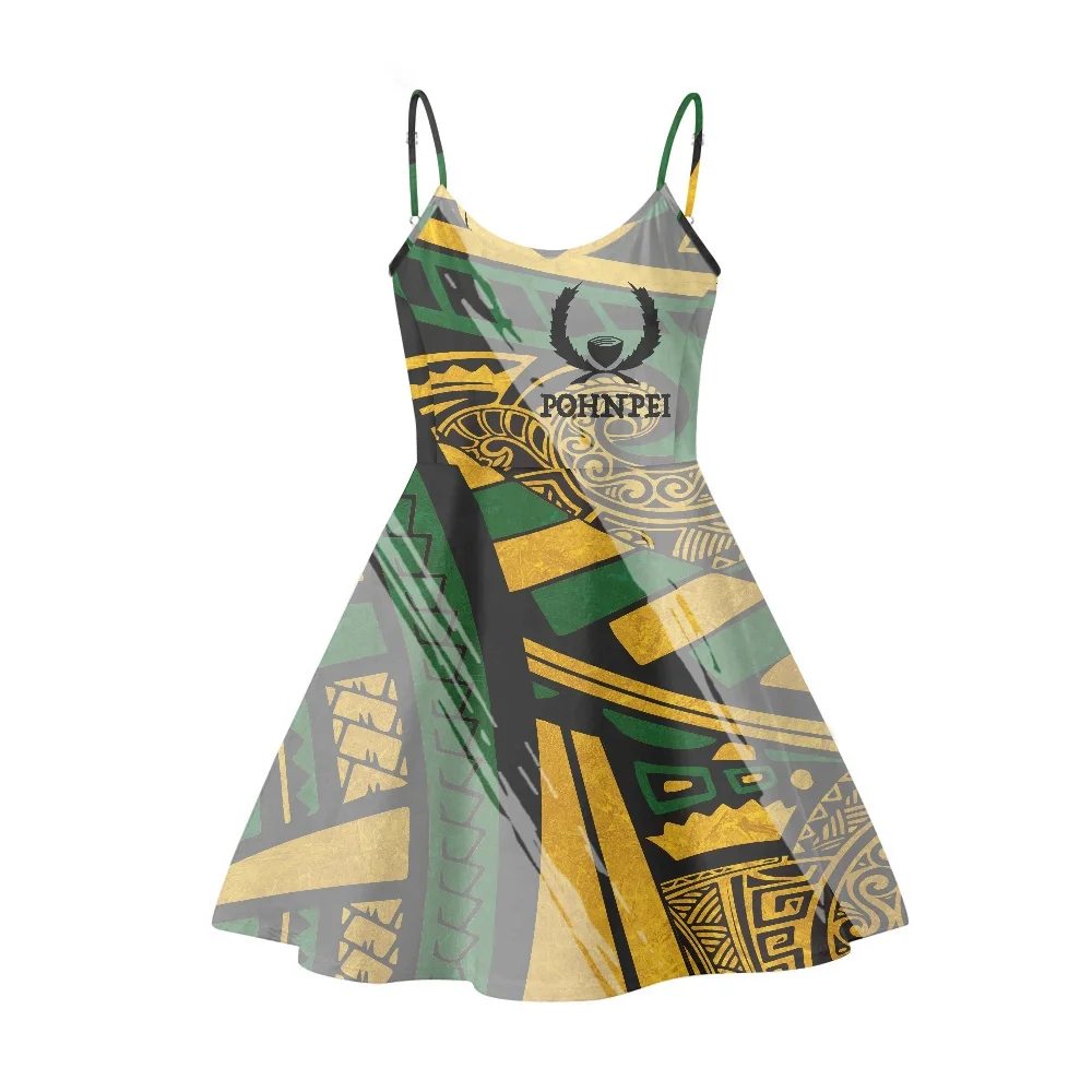 Платье-комбинация без рукавов, полинезийская этническая одежда, логотип понпей, зеленое и желтое узор, принт, сексуальное короткое платье н... 
Платье-комбинация без рукавов, полинезийская этническая одежда, логотип понпей, зеленое и желтое узор, принт, сексуальное короткое платье н...
