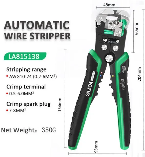 LAOA Многофункциональные Плоскогубцы Для Зачистки Проводов Полностью Автоматическая Проволочная Машина Для Электрика Специаль...
LAOA Многофункциональные Плоскогубцы Для Зачистки Проводов Полностью Автоматическая Проволочная Машина Для Электрика Специаль...