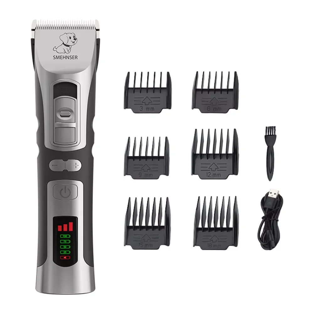 Dog Grooming Clippers Cordless Small Dogs Rechargeable Low Noise Trimmer for CAT Clippers Waterproof Chargeable
Dog Grooming Clippers Cordless Small Dogs Rechargeable Low Noise Trimmer for CAT Clippers Waterproof Chargeable