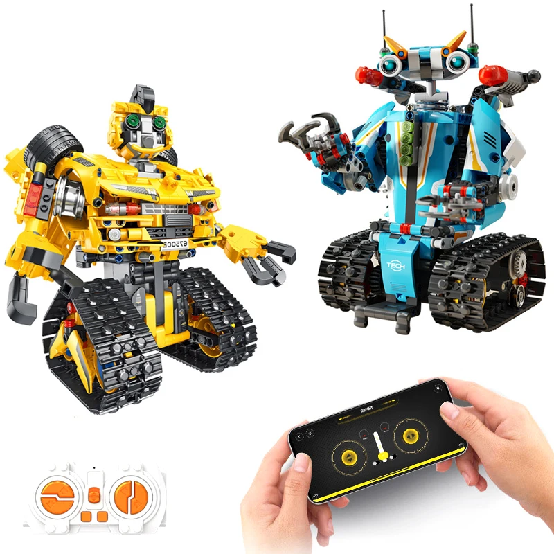Строительные блоки MOC, высокотехнологичная игрушка-трансформер с программируемыми приложениями для радиоуправляемых моделей, Интеллектуа...
Строительные блоки MOC, высокотехнологичная игрушка-трансформер с программируемыми приложениями для радиоуправляемых моделей, Интеллектуа...