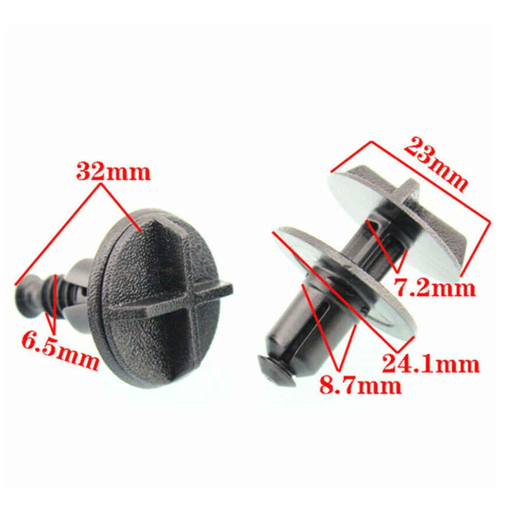 Fasteners Trim Clips Bumper Fender Durable Fender Plastic Plastic Black Plastic Fasteners For Land Rover Jaguar
Fasteners Trim Clips Bumper Fender Durable Fender Plastic Plastic Black Plastic Fasteners For Land Rover Jaguar